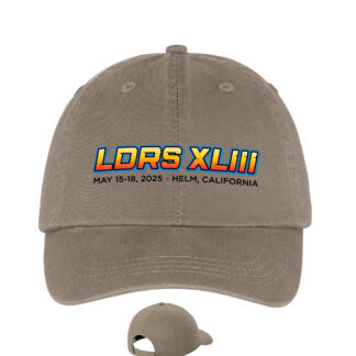 LDRS43 Baseball Cap (Dated, Khaki)